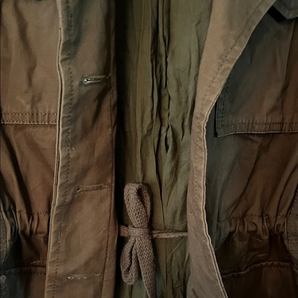 Madewell Olive Women's Utility Jacket - Picture 3 of 4